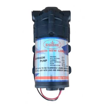 Pompa de presiune booster Krausen 75GPD cu diafragma pentru sistemele de osmoza inversa Pompa de presiune booster Krausen 75GPD cu diafragma pentru sistemele de osmoza inversa