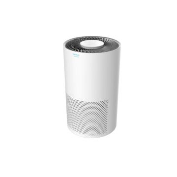 Purificator aer Cecotec TotalPure, 50 W, 62 dB, 160 m3/h, senzor PM 2.5, Wi-Fi, filtru carbune, panou tactil, mod Night, telecomanda, White