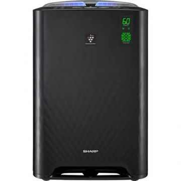 Purificator aer Sharp KC-A50EUB, functie de umidificare activa, tehnologie Plasmacluster, 3.6 litri, suprafata maxima 38 mp
