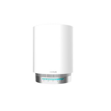 Purificator de aer Cecotec TotalPure Style Pro, 130 m3/h, 3 trepte de putere, senzor PM 2.5, filtru carbune activ, temporizator, mod Night, Alb