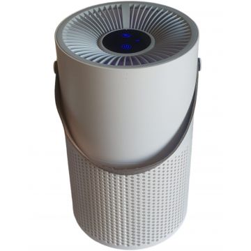 Purificator de aer portabil cu filtru HEPA și sterilizare UV - BRONA FAP02, alb