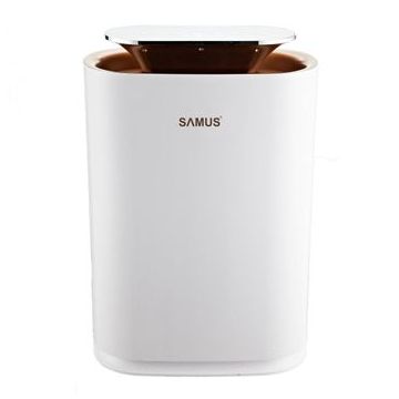 Purificator de aer Samus SENSITY 38, Wi-Fi, Mod nocturn, Senzor praf/fum, Panou comanda tactil, Blocare copii, Alb Purificator de aer Samus SENSITY 38, Wi-Fi, Mod nocturn, Senzor praf/fum, Panou comanda tactil, Blocare copii, Alb
