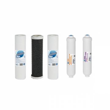 Set 5 filtre de schimb purificator cu osmoza RO6-CRT