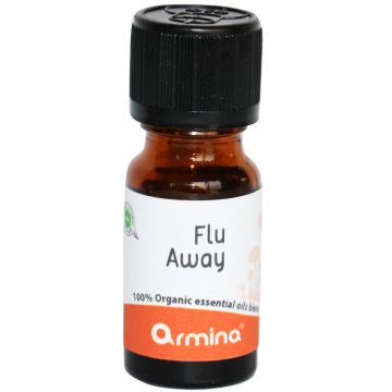 Blend din uleiuri esentiale Flu Away pentru difuzer bio 10ml