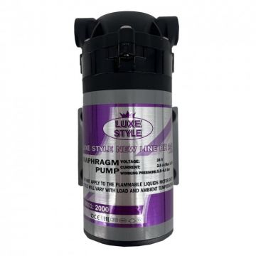 Pompa de presiune booster Krausen 400GPD cu diafragma pentru sistemele de osmoza inversa Pompa de presiune booster Krausen 400GPD cu diafragma pentru sistemele de osmoza inversa