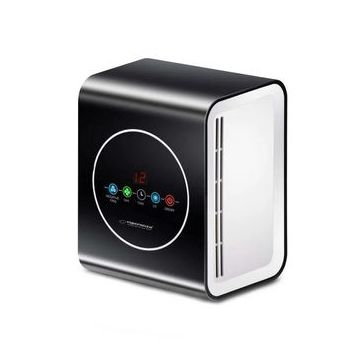 Purificator de aer Esperanza EHP001 Breeze, 20 m2, 45 dB, afișaj LCD, ionizator, lampă UV, negru