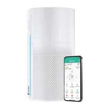 Purificator de aer Smart Sensibo Pure Wi-Fi, Filtru 3 in 1, HEPA H13, Carbon Activ, Senzor Calitate Aer, Mod Auto, - 7290016037210