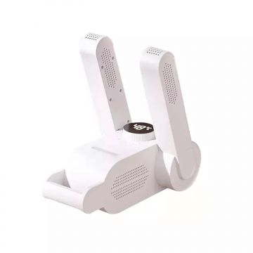 Sterilizator, uscator si deodorizator pentru pantofi Max Purple/White Fire cu tehnologie UV si ozon Moreway