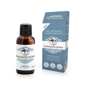 Ulei esential de Portocala Optima Natura 30 ml pentru dureri musculare, insomnii, relaxare