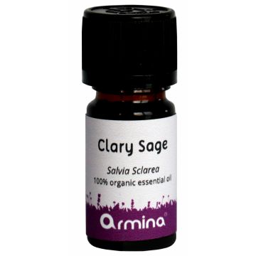 Ulei esential de salvia sclarea (clary sage) pur bio 5ml Armina