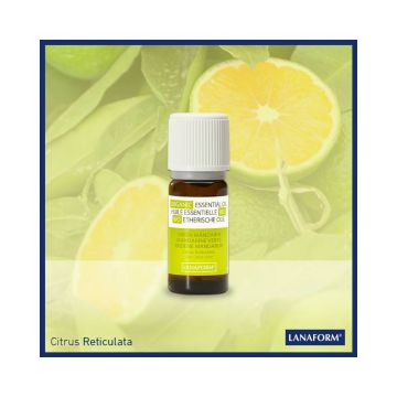 Ulei organic cu aroma de mandarin verde pentru camera Lanaform